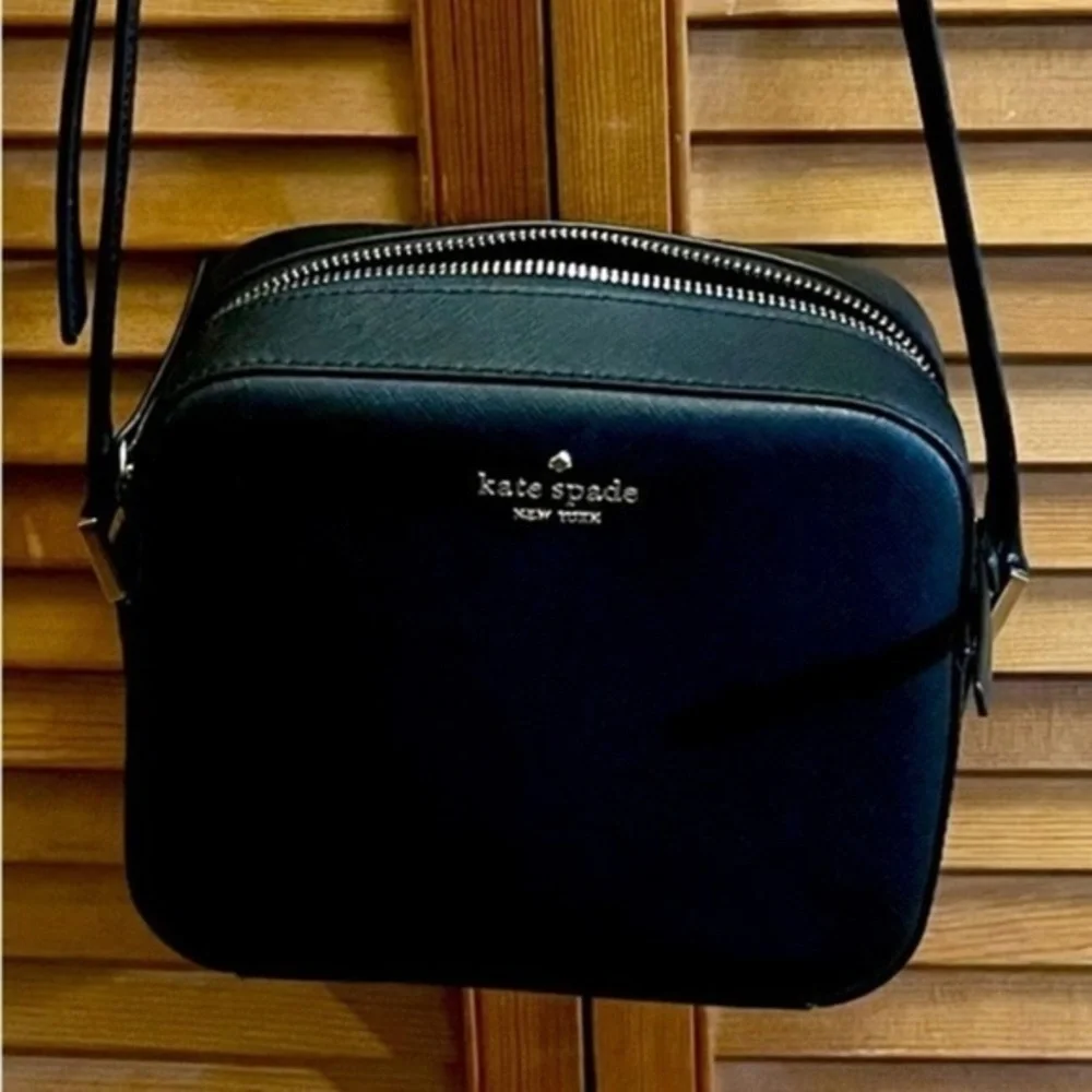 Kate Spade ♠️ New York Staci Saffiano Leather Crossbody Bag ♠️MSRP $309 mint